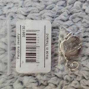 Pandora heart and key lock pendant chamrs